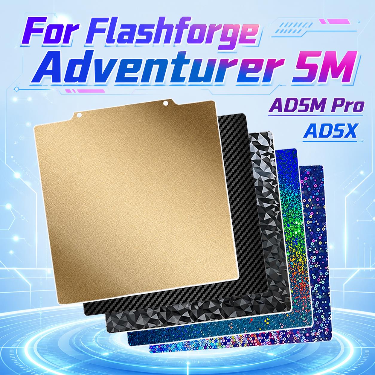 Pei Sheet - Build Plate For Flashforge Adventurer 5M