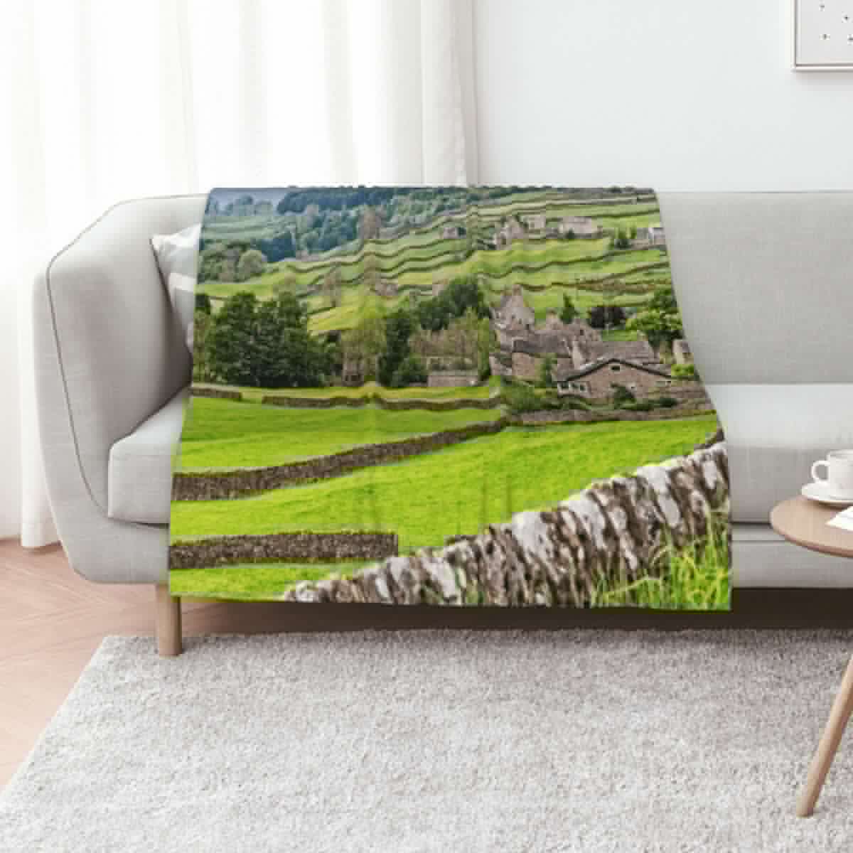 3D Printing Yorkshire - Gunnerside Yorkshire Throw Blanket Cute Blankets
