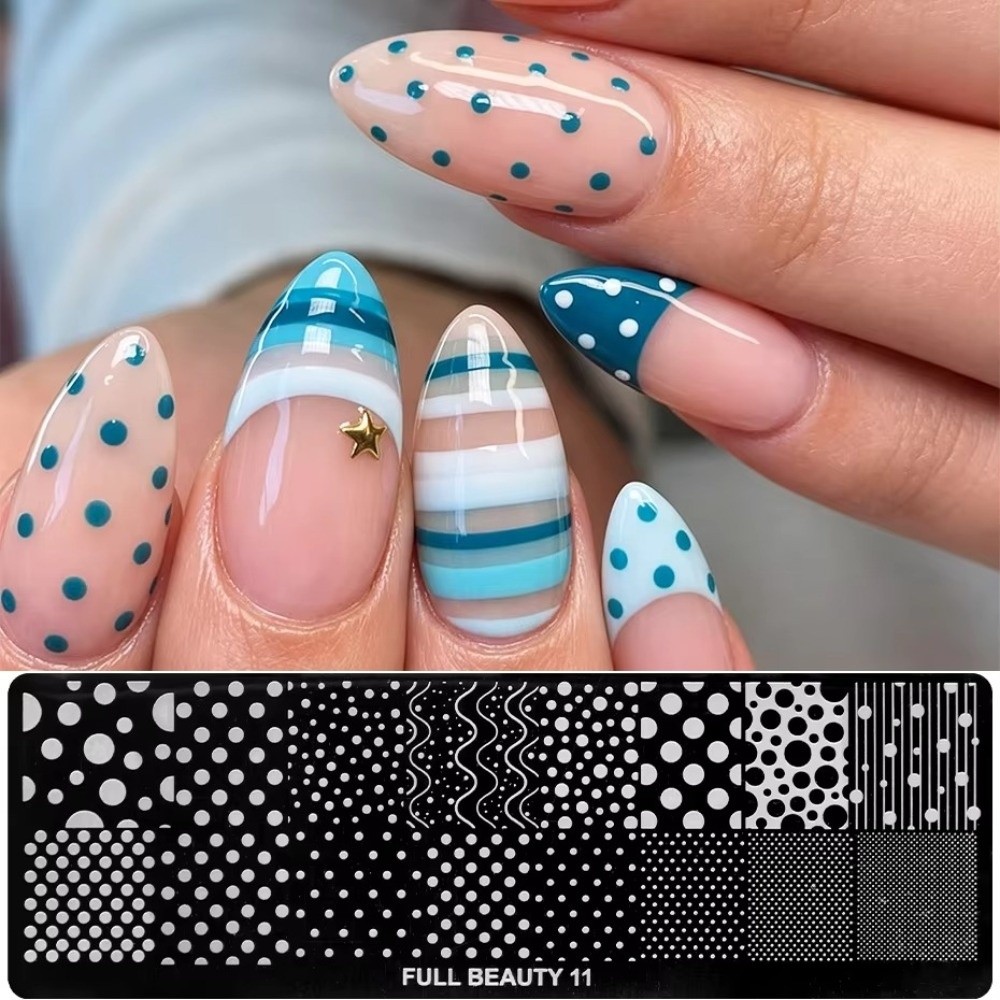 3D Printing Templates Free - DIY Stainless Steel Nail Stamping Plate