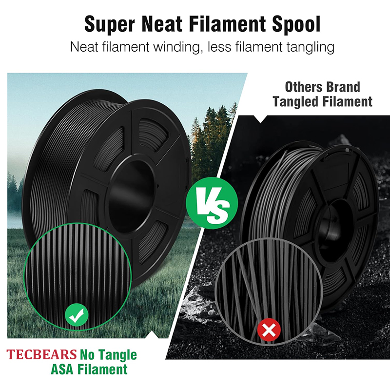 TECBEARS ASA 3D Printer Filame - Asa Filament Outdoor 评论和价格