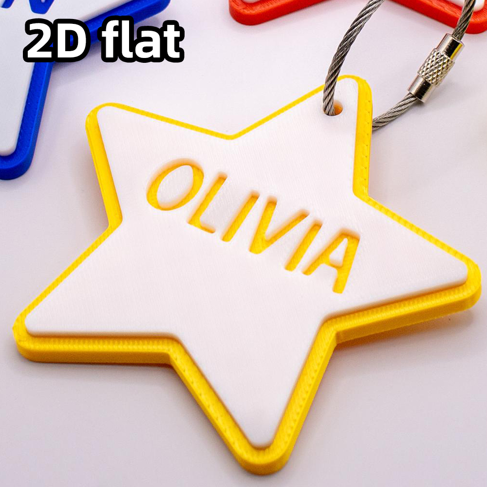 1 Piece Personalized Star 3D P - 3D Printing Laser Cutting 评论和价格