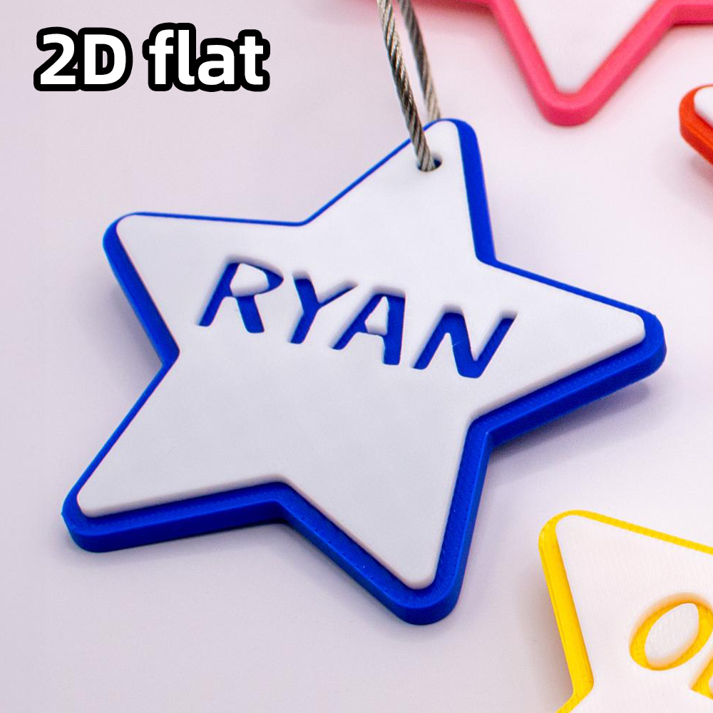 1 Piece Personalized Star 3D P - 3D Printing Laser Cutting 评论和价格