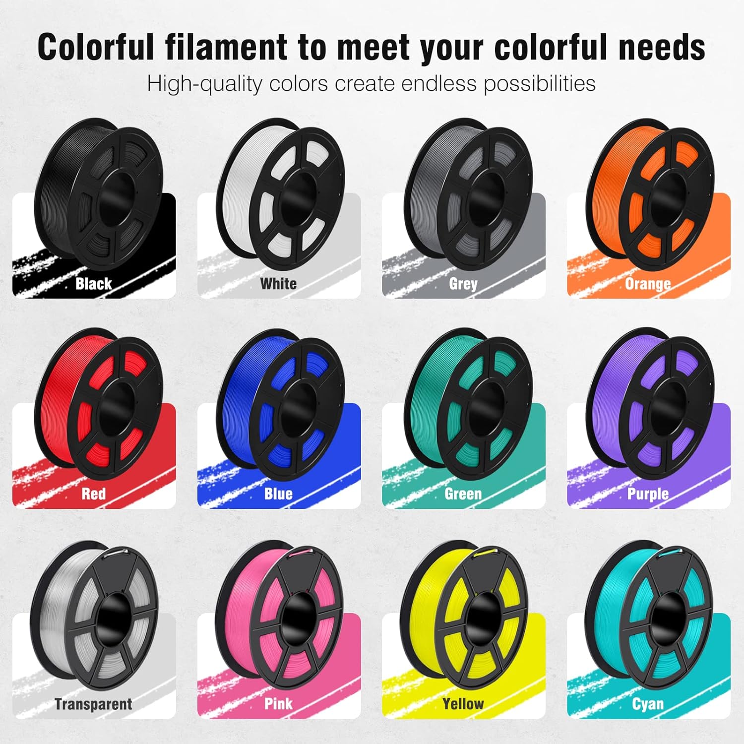 SUNLU 1KG ASA Filament 1.75mm, - Asa Filament Outdoor 评论和价格
