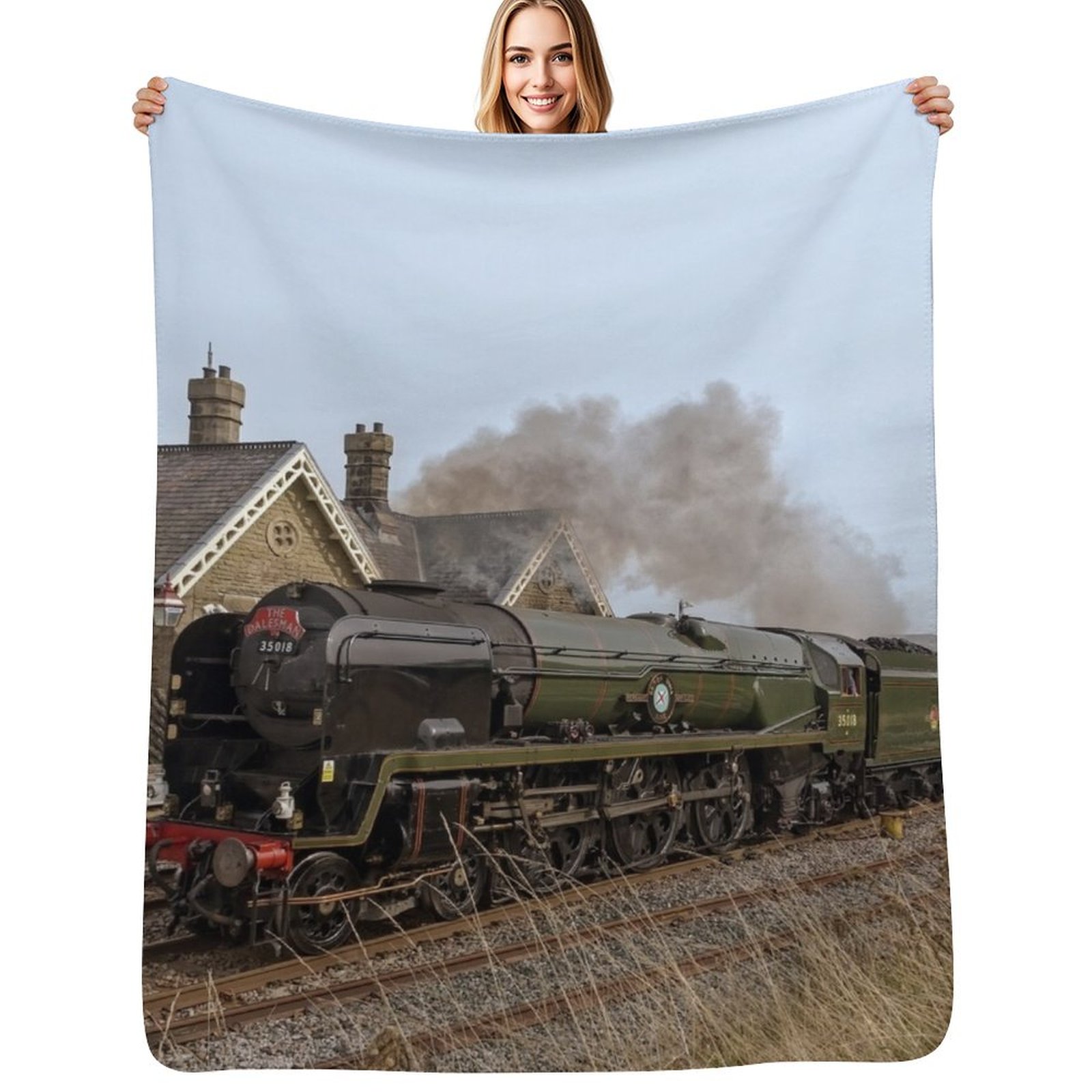 Steam train over Yorkshire moo - 3D Printing Yorkshire 评论和价格