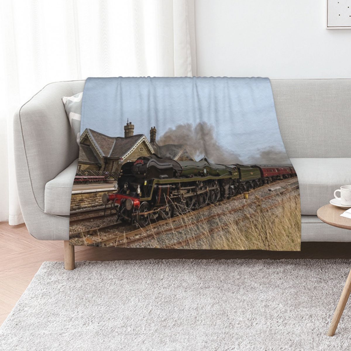 Steam train over Yorkshire moo - 3D Printing Yorkshire 评论和价格