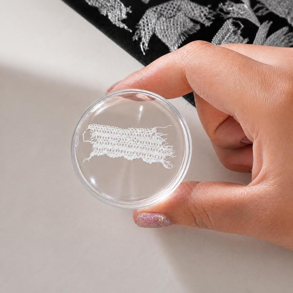 Lace Ribbon Nail Stamping Plat - 3D Printing Templates Free 评论和价格