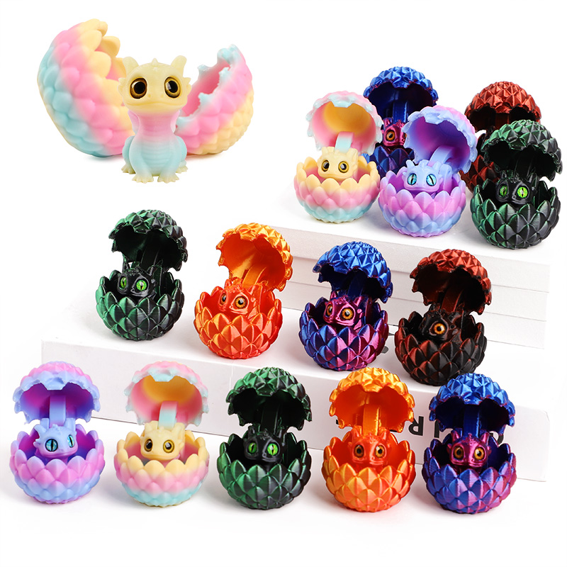 Cute 3D Printed Dragon Eggs wi - 3D Printing Gif 评论和价格