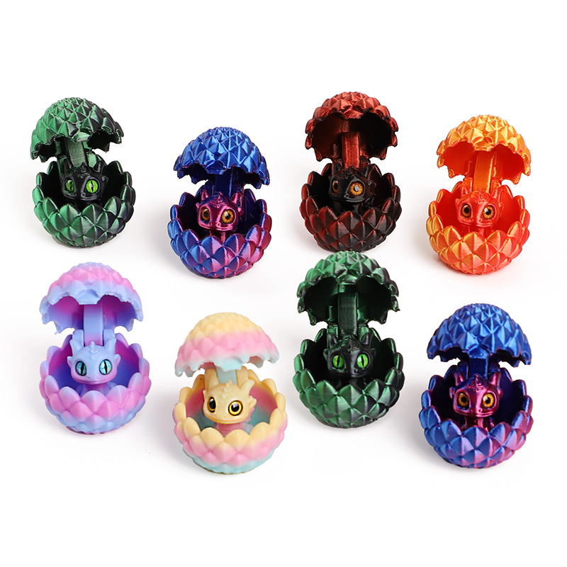 Cute 3D Printed Dragon Eggs wi - 3D Printing Gif 评论和价格