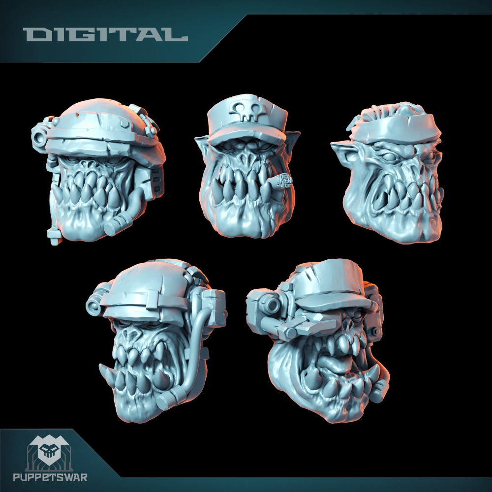Orc Ultimate Badasses Squad, G - 3D Printing Ultem 评论和价格