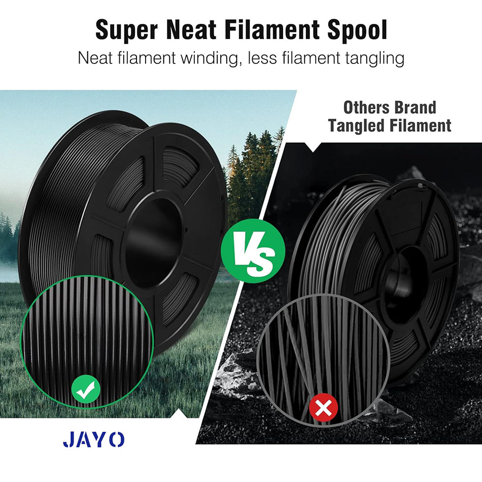JAYO 3D Filament ASA 1.75mm 5R - Asa Filament Outdoor 评论和价格