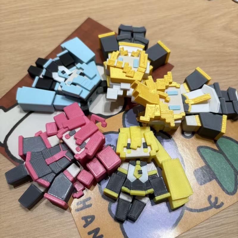 Anime Hatsune Miku 3d Printed  - 3D Printing Gif 评论和价格