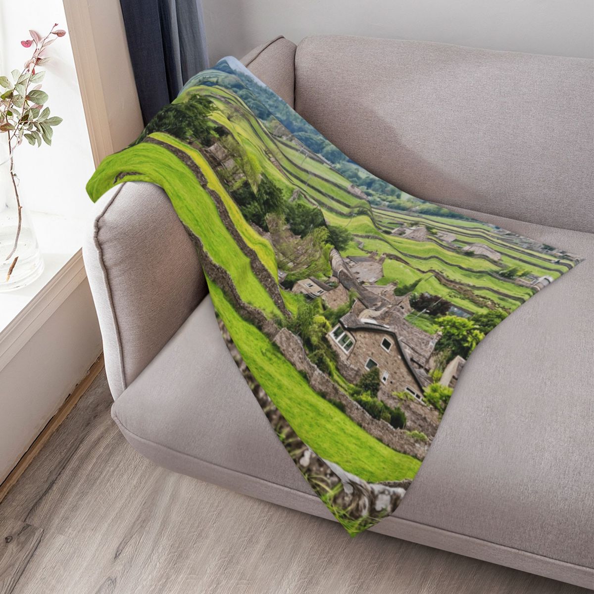 Gunnerside Yorkshire Throw Bla - 3D Printing Yorkshire 评论和价格