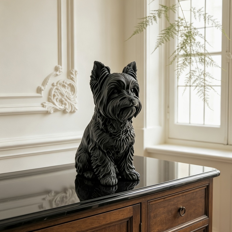 3D‑Printed Matte Black Yorkshi - 3D Printing Yorkshire 评论和价格