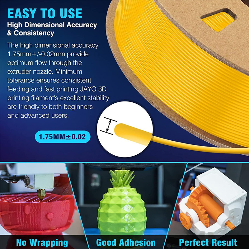 JAYO 3D Printer PLA/PETG/PLA+  - Tpu Flexible Filament 评论和价格