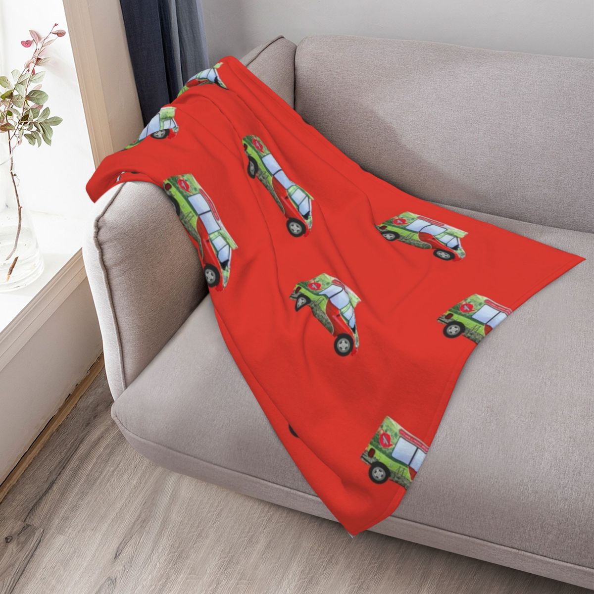 Yorkshire Tea Van Red Throw Bl - 3D Printing Yorkshire 评论和价格