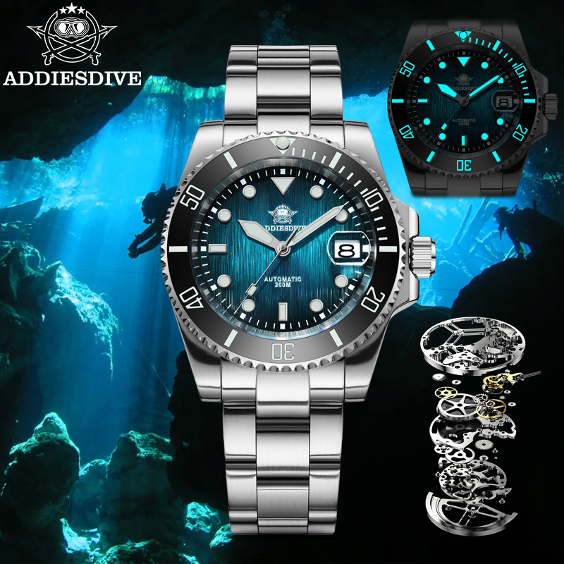 ADDIESDIVE AD2078 Automatic Di - 3D Printing Watch 评论和价格