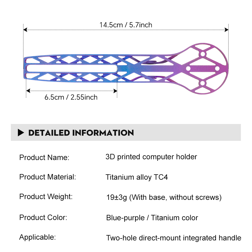 TOSEEK Titanium Alloy 3D Print - 3D Printing Holder 评论和价格