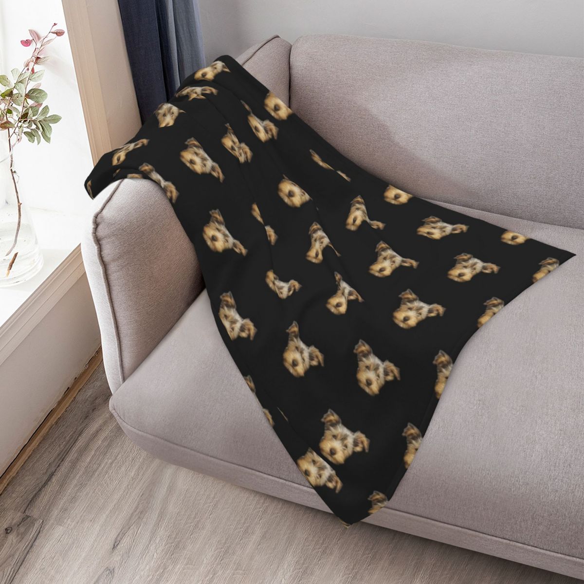 yorkshire terrier Throw Blanke - 3D Printing Yorkshire 评论和价格