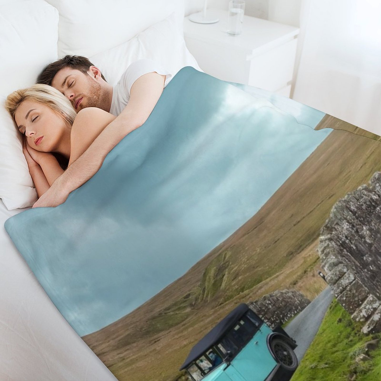 Yorkshire Moors Throw Blanket  - 3D Printing Yorkshire 评论和价格