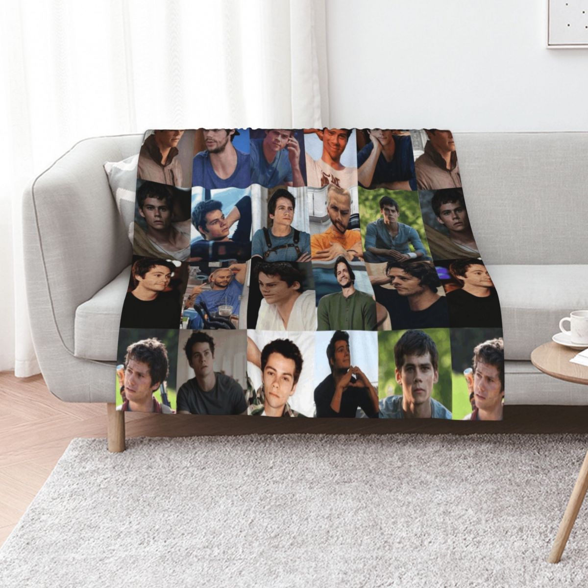 Dylan Obrien Collage Throw Bla - 3D Printing Watch 评论和价格