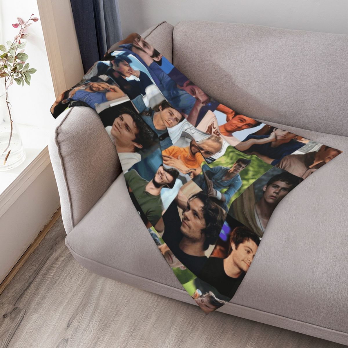 Dylan Obrien Collage Throw Bla - 3D Printing Watch 评论和价格