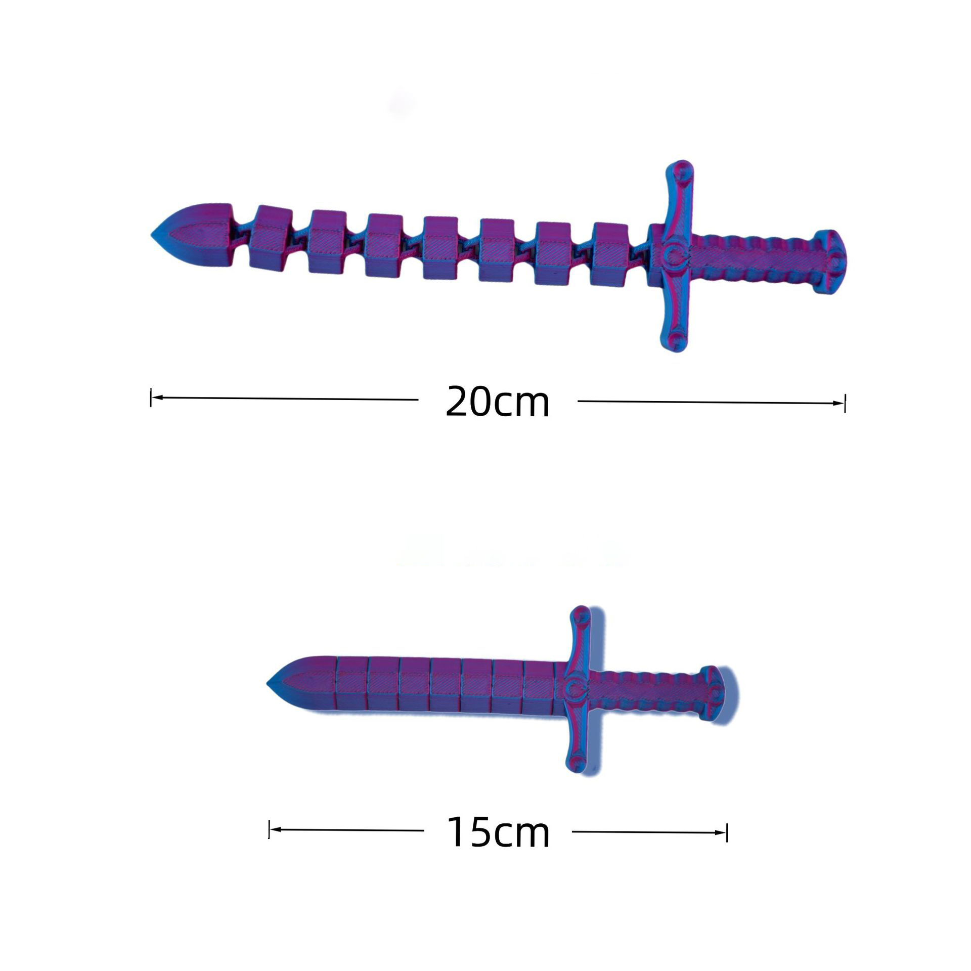 New 3D Printed Sword Movable J - 3D Printing Ultem 评论和价格