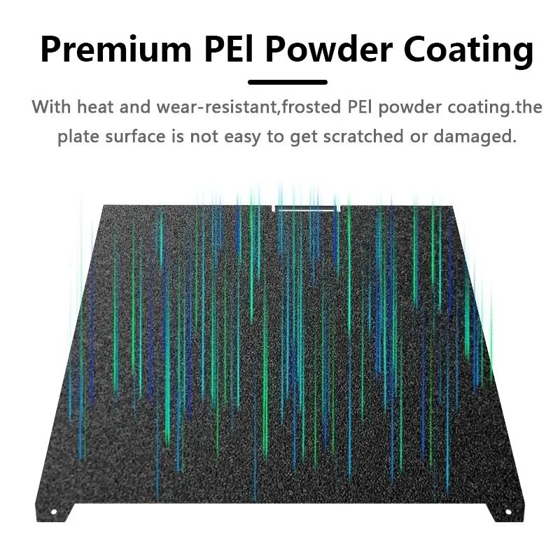 370x370mm Black Frosted PEI Bu - Pei Sheet 评论和价格